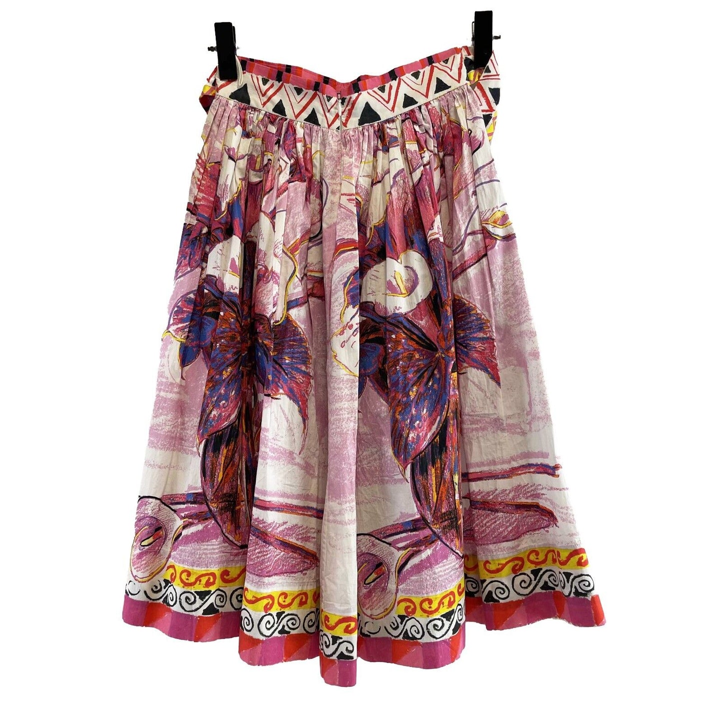 Prada Pristine Rare RUNWAY 2018 Knee-Length Skirt Venice Print 36 XXS Skirt