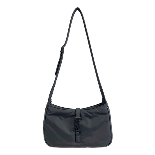 Saint Laurent - YSL NEW Le 5 À 7 Black Nylon Shoulder Bag / Crossbody