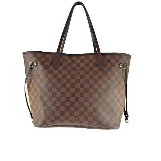 Louis Vuitton - LV Neverfull MM - Brown Damier Ebene Canvas Tote / Shoulder Bag