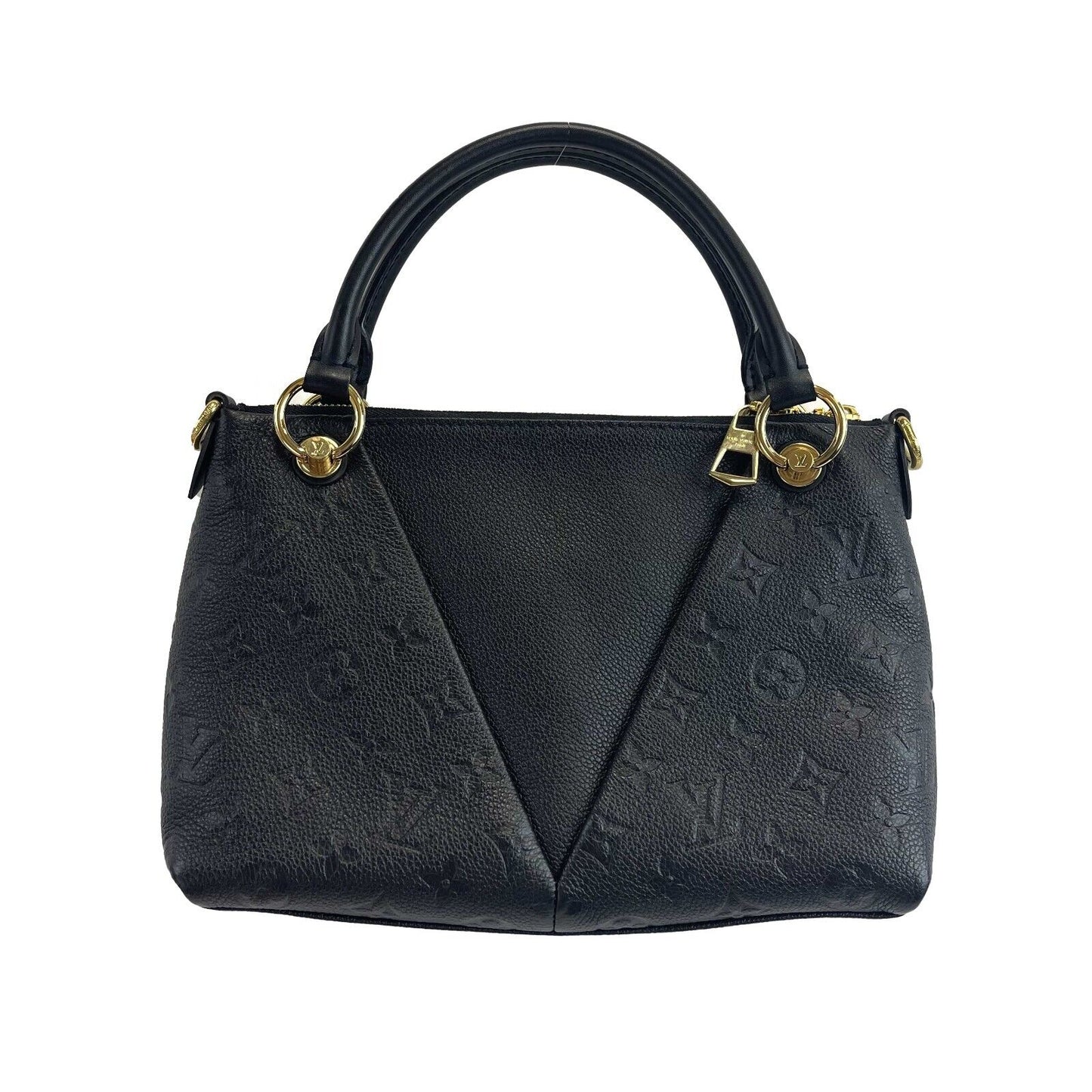 Louis Vuitton Very Good Empreinte V Tote BB RARE Black Crossbody Handbag