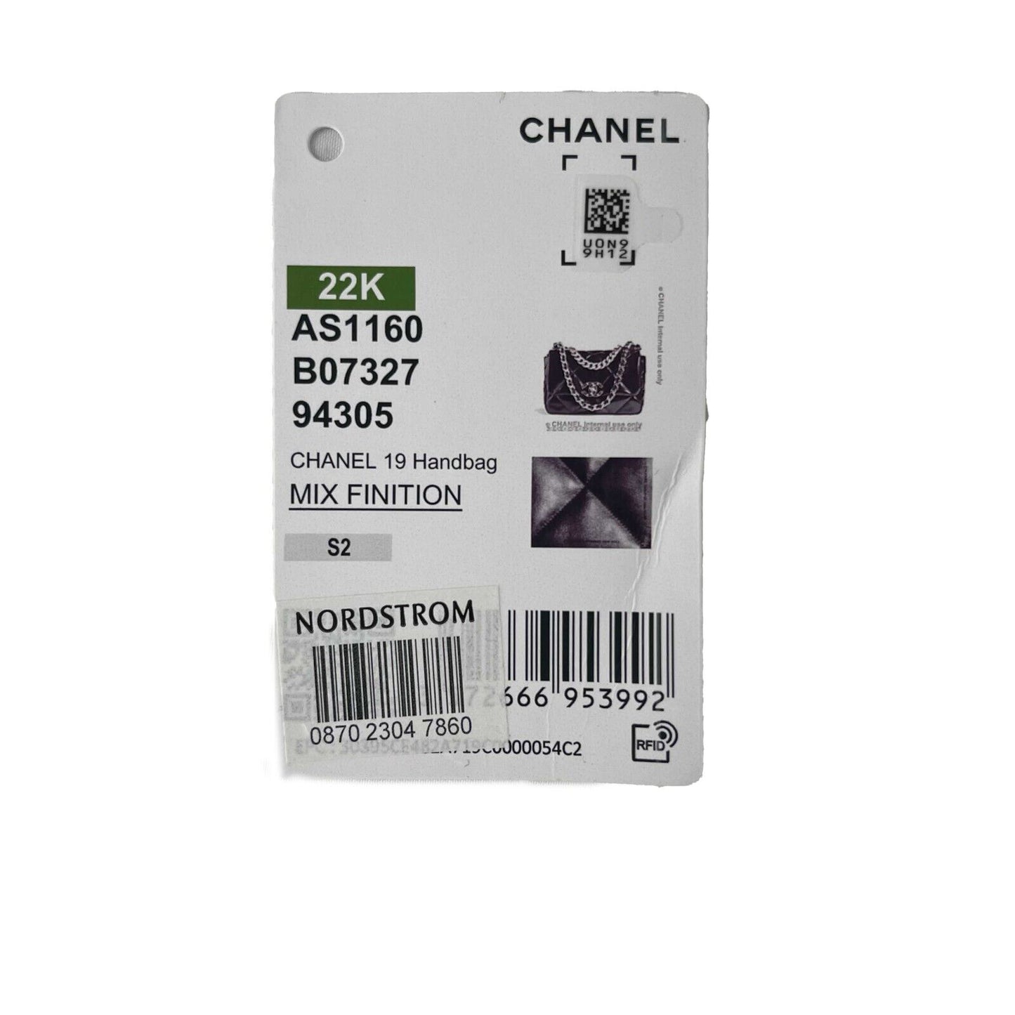 CHANEL - NEW Chanel 19 Medium CC Lambskin Black Flap Shoulder Bag