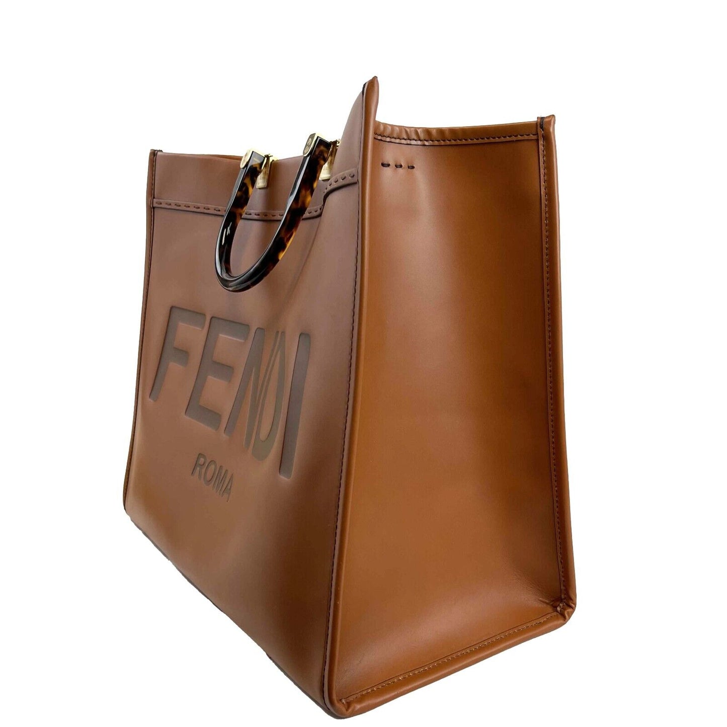 Fendi Sunshine Shopper Tote Large Calfskin Leather Retails: $3190