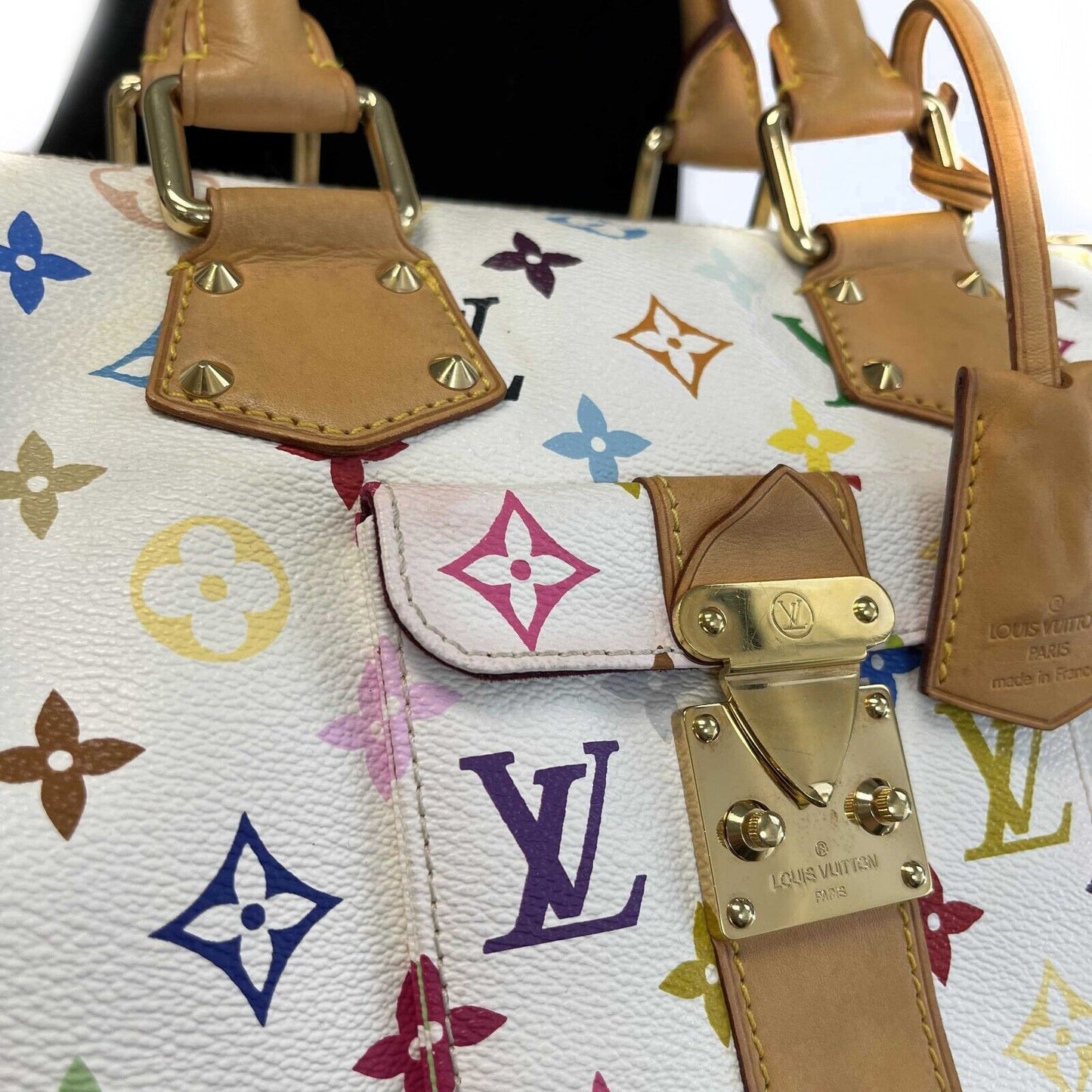 Louis Vuitton - LV Speedy 30 - Monogram Canvas Multicolor Top Handle Satchel