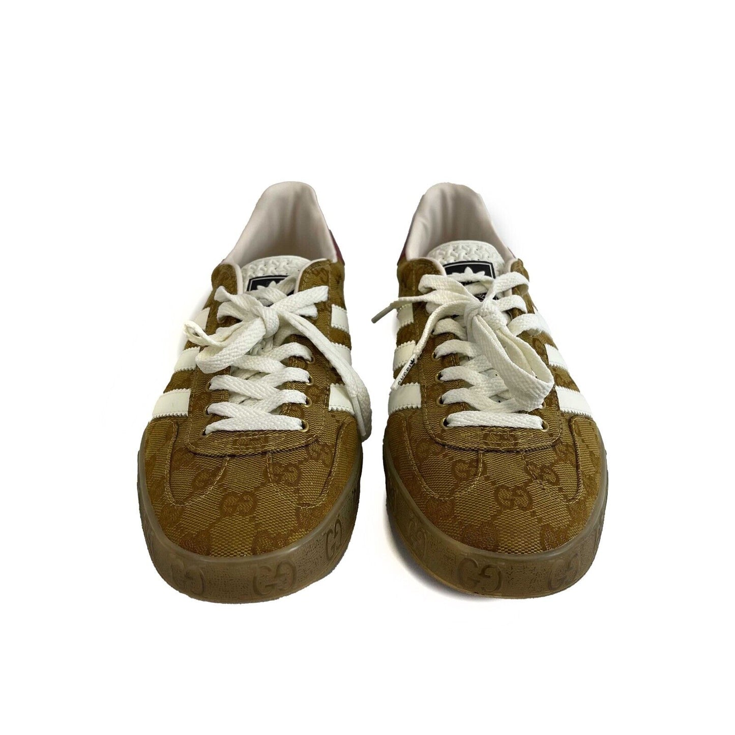 Gucci - X Adidas Gazelle Sneaker - Beige Brown US 8.5