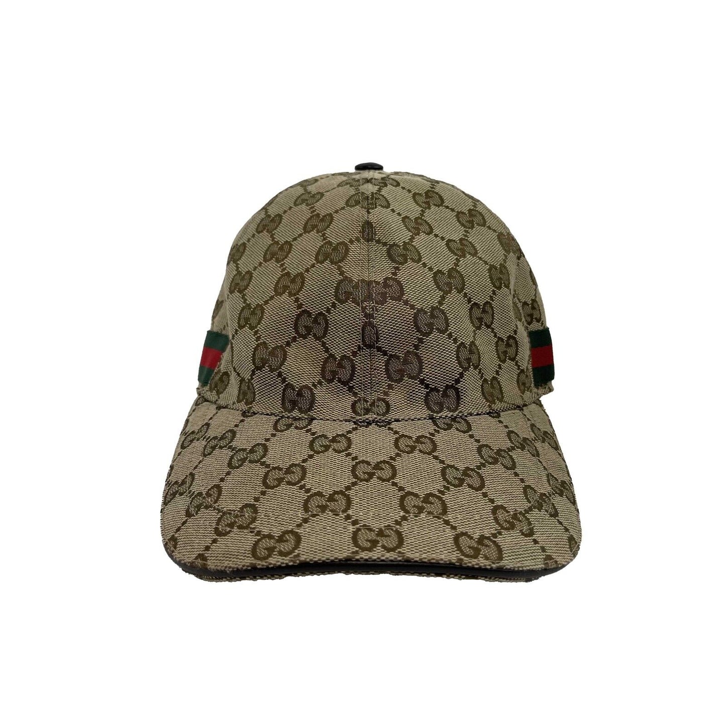 Gucci GG Canvas Baseball Hat with web Good Small