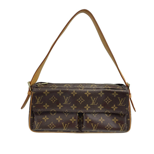 Louis Vuitton - Viva Cite MM - Brown / Tan Monogram Shoulder Bag