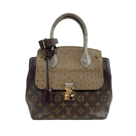 Louis Vuitton - Exotique Monogram Ostrich Python Majestueux - MM Bag