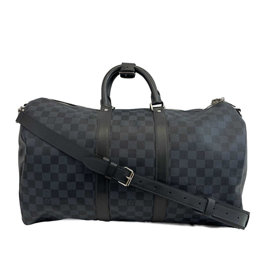 Louis Vuitton - Keepall Bandoulière 45 Danier Graphite Duffle w/ Shoulder Strap