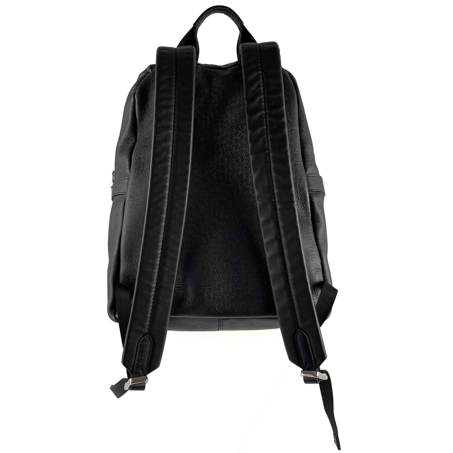Louis Vuitton Excellent Discovery Backpack Taiga Leather PM Black Handbag