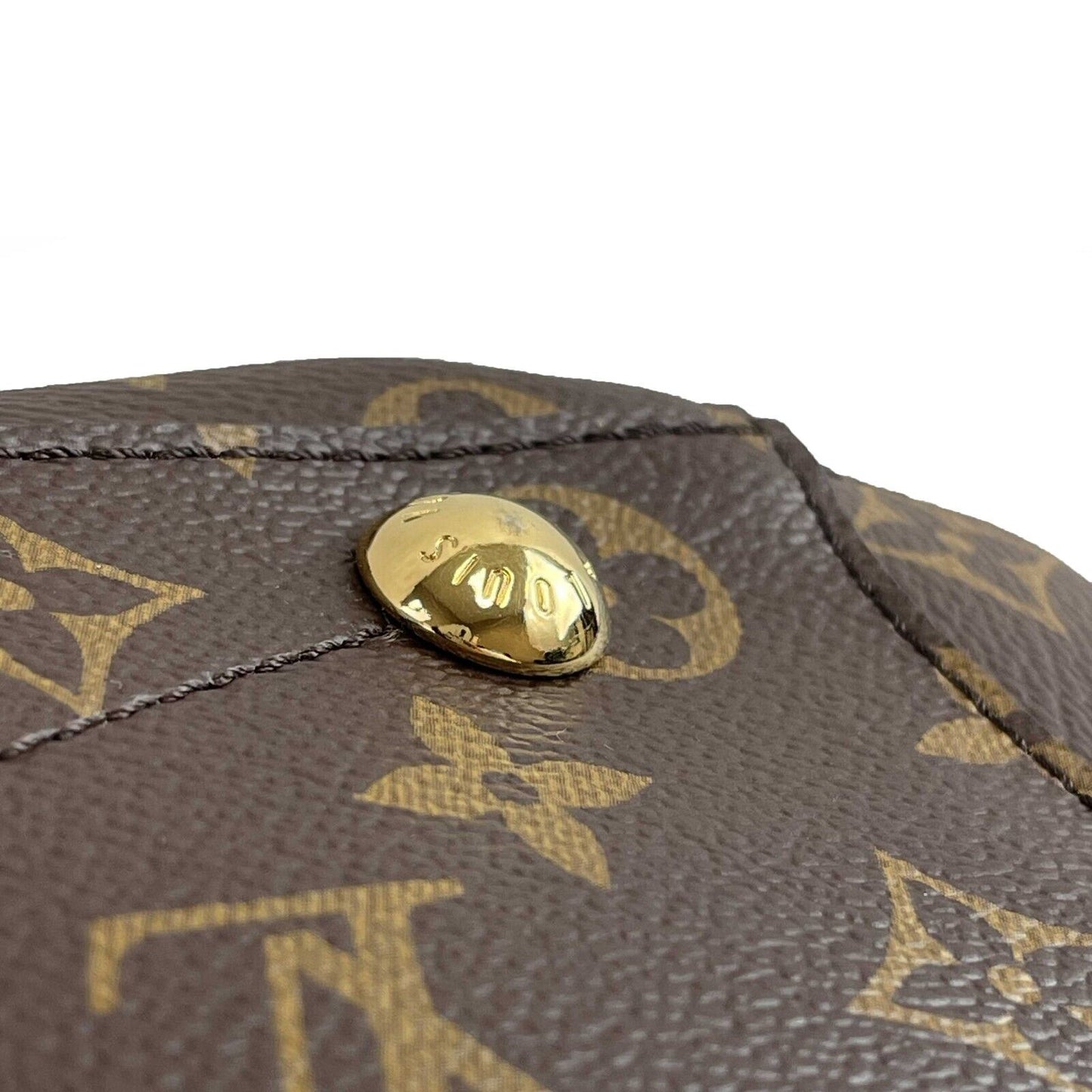 Louis Vuitton Excellent Montaigne Monogram Canvas MM Brown Handbag