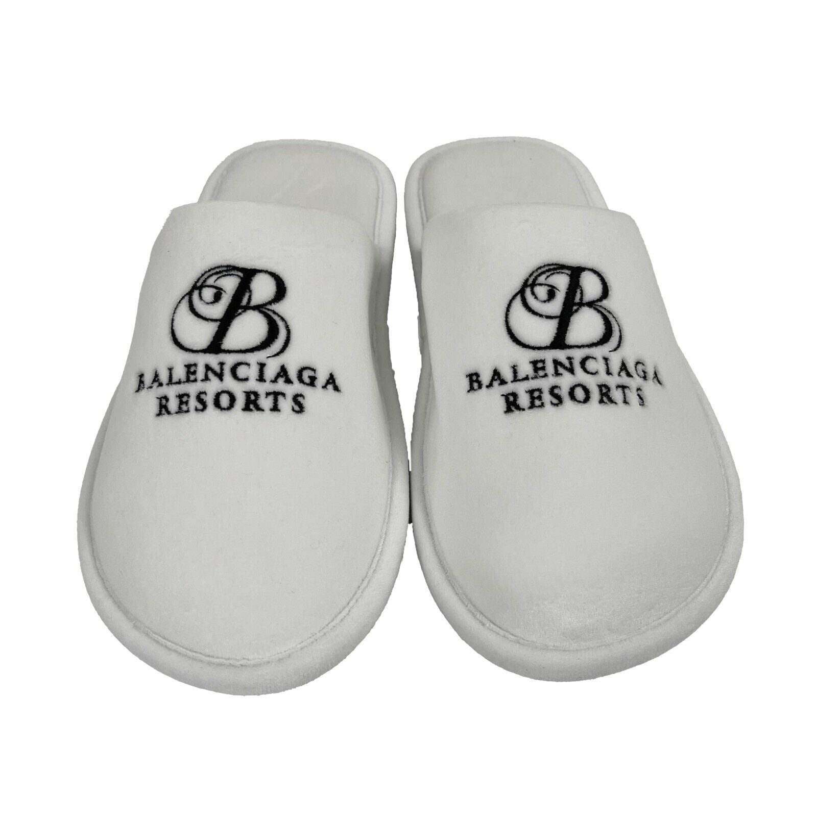 Balenciaga - New w/ Tags - Soft Embroidery Slipper - White