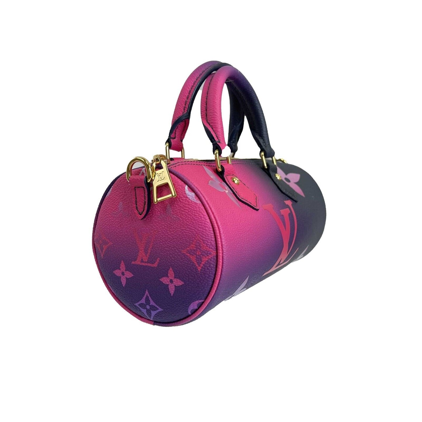 Louis Vuitton NEW Midnight Fuchsia Papillon BB Satchel - Coin Purse - Crossbody