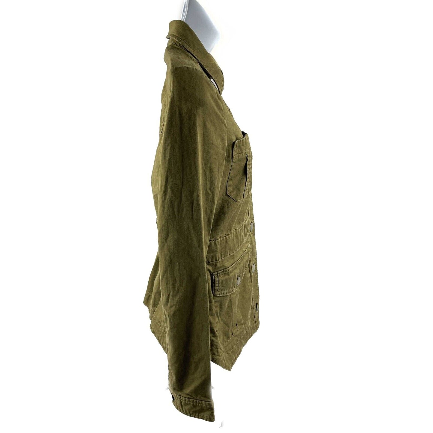 Veronica Beard - Camp Utility Button Jacket - Army Green - Size 0 / XS