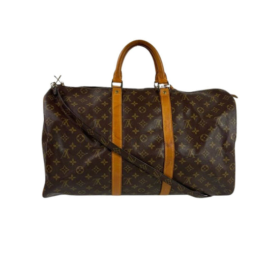 Louis Vuitton - Vintage Monogram Keepall Boston Duffle Bag Top Handle