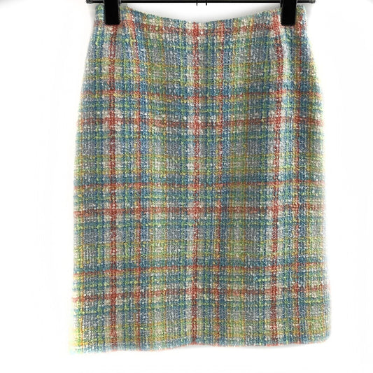 Chanel - Excellent - Vintage Rainbow Multicolor Tweed - Rainbow Multicolor - XS