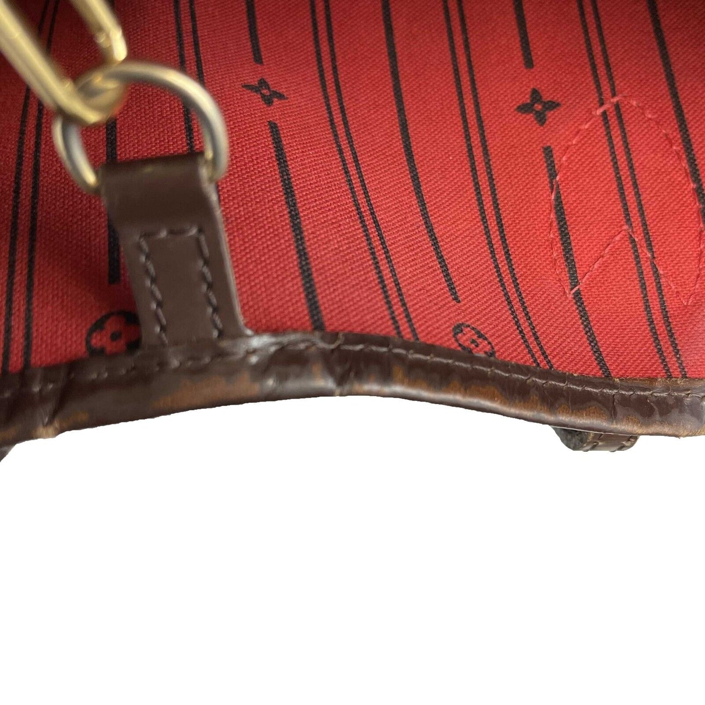 Louis Vuitton - Damier Ebene Neverfull GM - Brown Tote