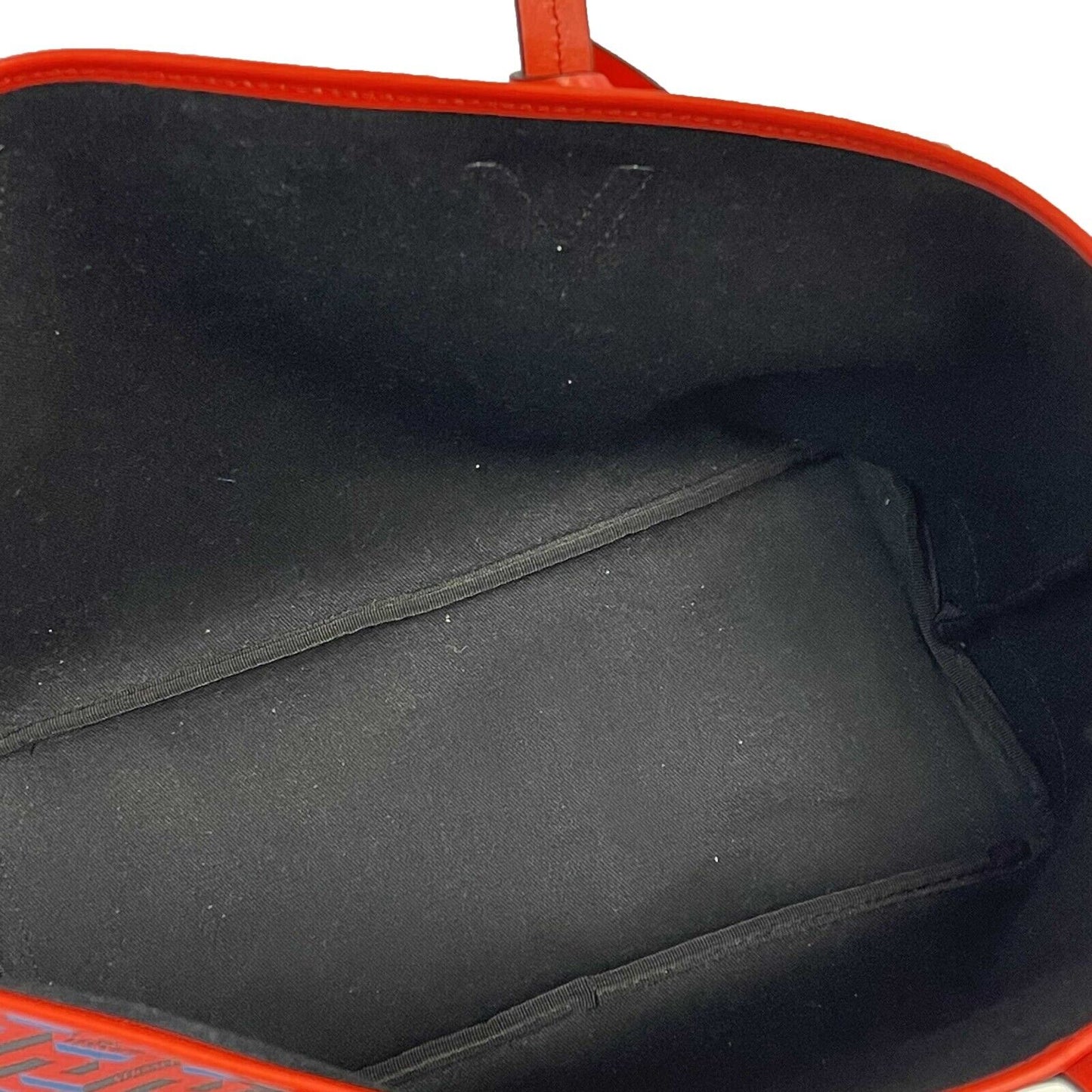 Versace - New w/ Tags - La Greca Medium Signature Tote - Red, Blue Shoulder Bag