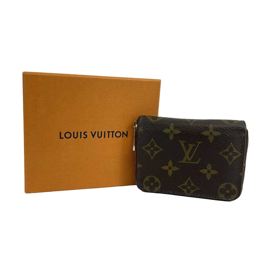 Louis Vuitton - LV - Zippy Coin Purse - Brown Monogram Coated Canvas Wallet