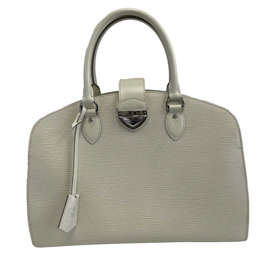 Louis Vuitton - LV - Excellent - Pont Neuf Epi Leather - White Top Handle Bag