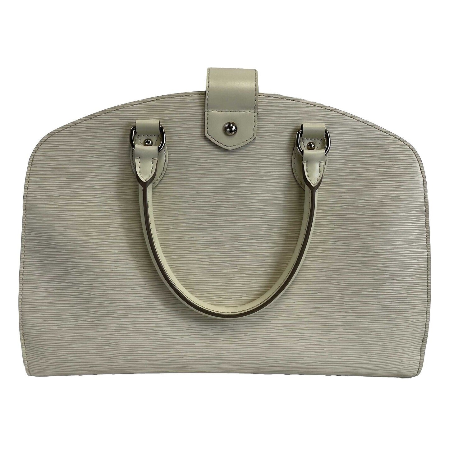 Louis Vuitton - LV - Excellent - Pont Neuf Epi Leather - White Top Handle Bag