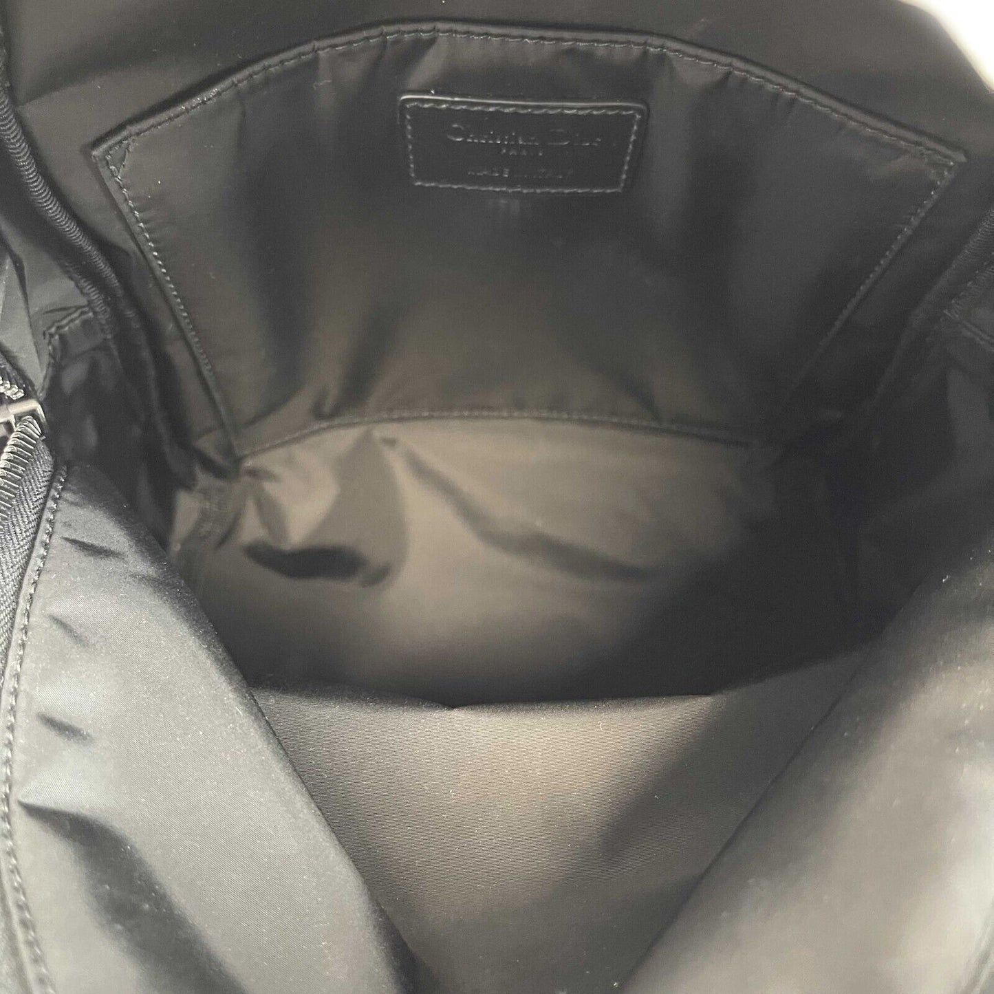 Christian Dior - Toile de Jouy Mini Backpack - White, Blue, Black Wildlife