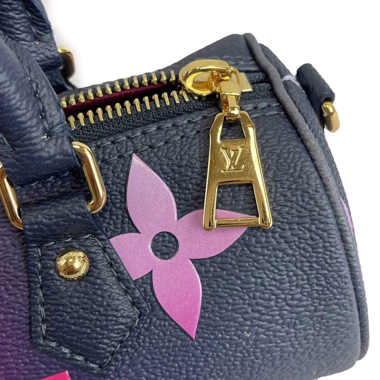 Louis Vuitton NEW Midnight Fuchsia Papillon BB Satchel - Coin Purse - Crossbody