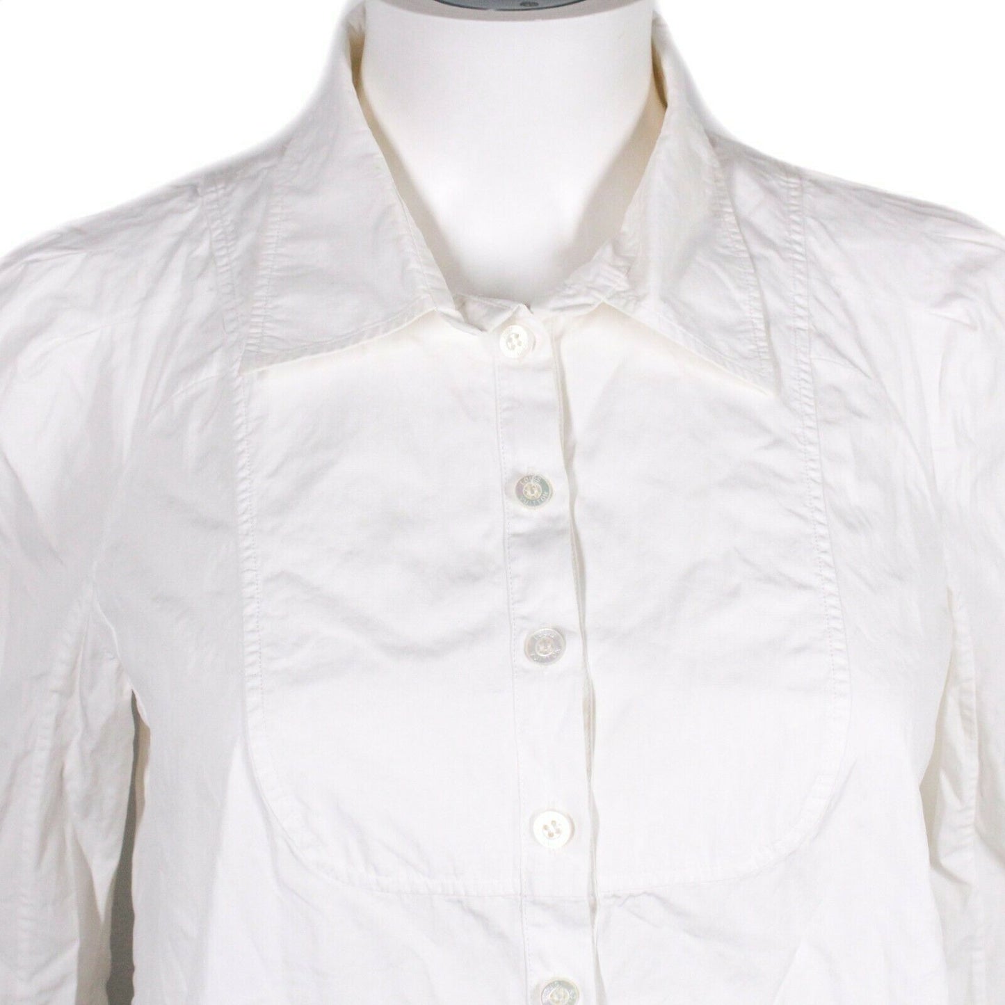 Louis Vuitton Women's Button Down Top White 36 - US 4