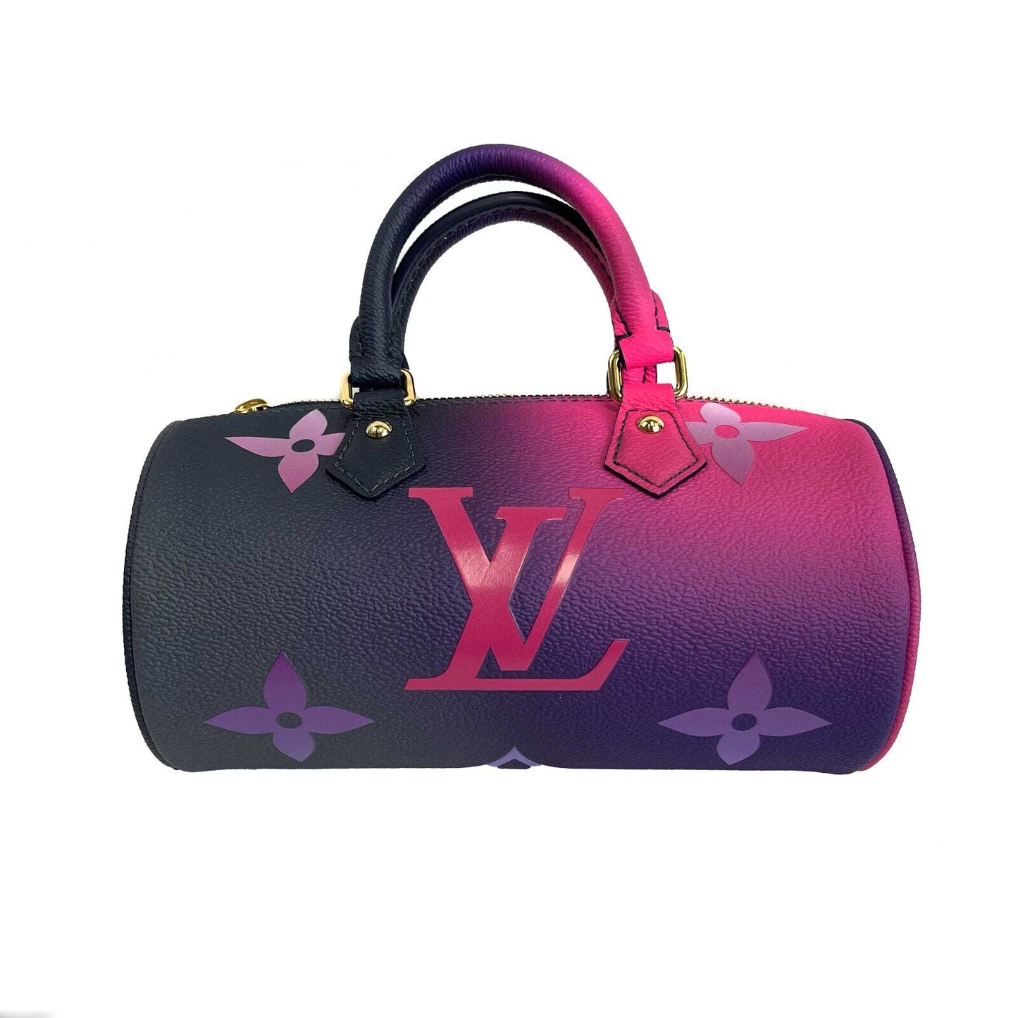 Louis Vuitton NEW Midnight Fuchsia Papillon BB Satchel - Coin Purse - Crossbody