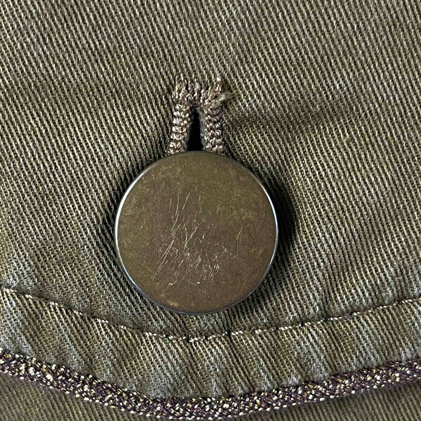 Veronica Beard - Camp Utility Button Jacket - Army Green - Size 0 / XS