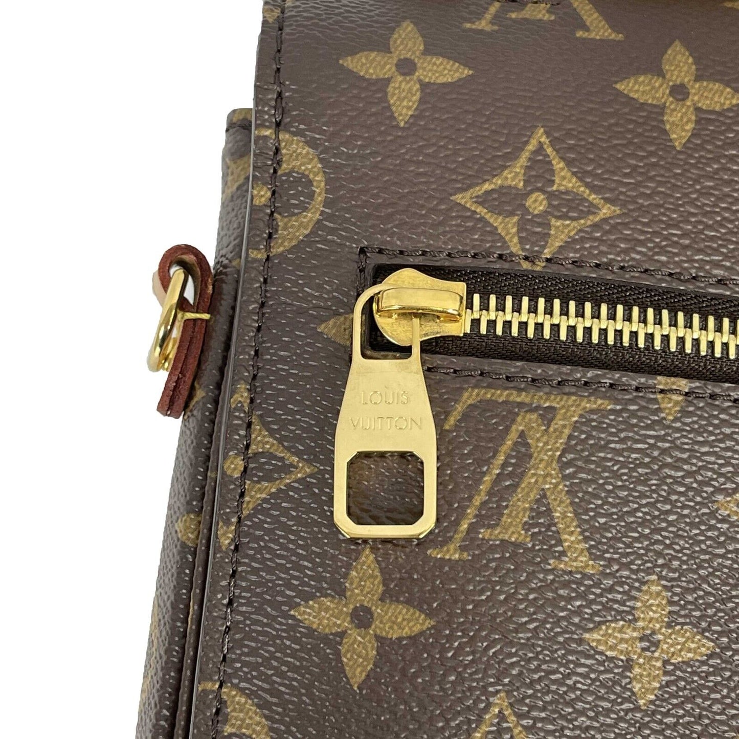 Louis Vuitton - LV - Pochette Métis - Brown Monogram Top Handle / Crossbody
