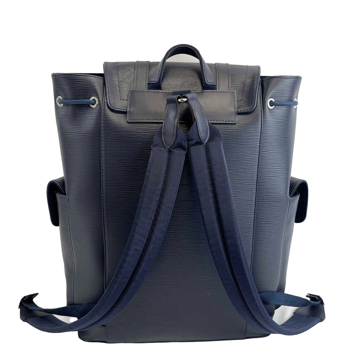 Louis Vuitton - LV - NEW Christopher MM Medium Navy Blue Backpack