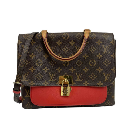 Louis Vuitton - Marignan Monogram Canvas Messenger Coquelicot Crossbody