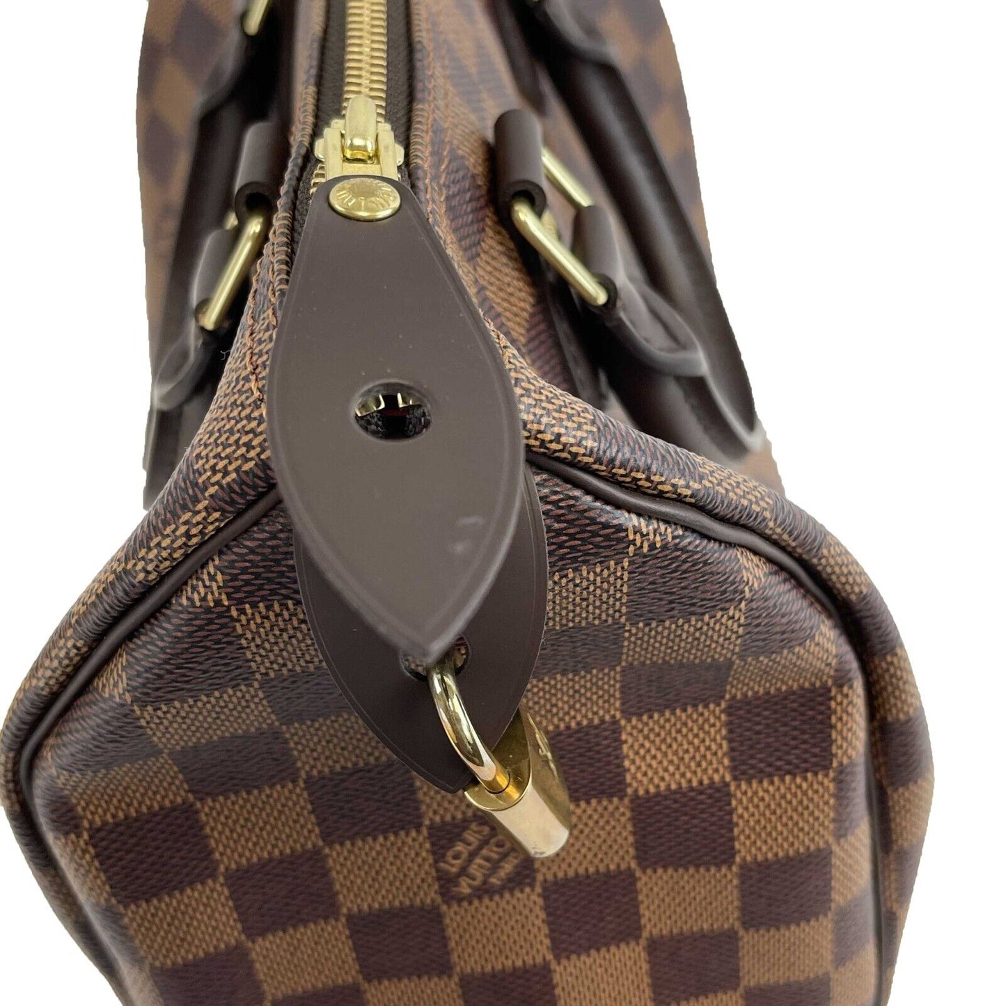 Louis Vuitton - NEW - Damier Ebene Speedy 25 - Brown Satchel / Top Handle