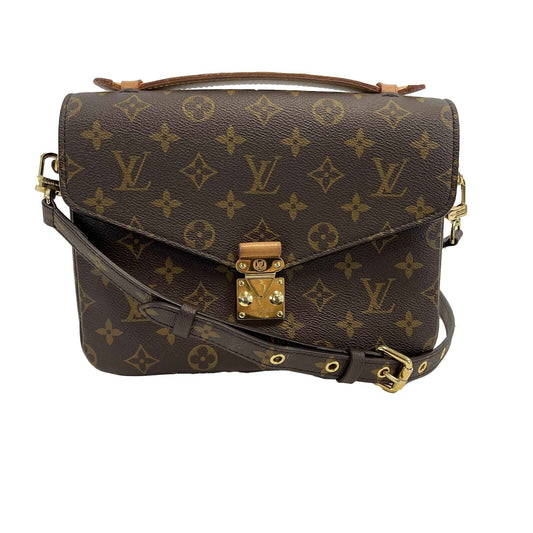 Louis Vuitton Pochette Métis Monogram Canvas Brown Top Handle / Crossbody Strap