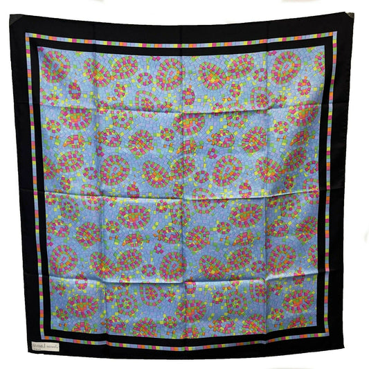 Jeanne Lanvin - Neon Mosaic w/ Black Border - Multicolor - One Size