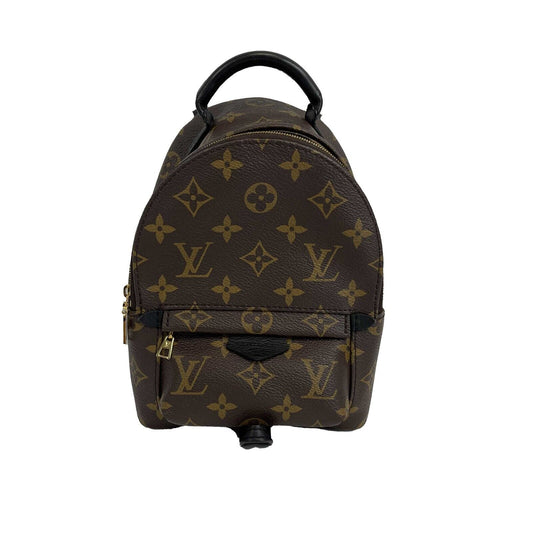 Louis Vuitton - Excellent - Mini Palm Springs - Brown - Crossbody / Backpack