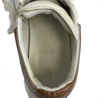 Alexander McQueen -Oversized Sneaker in White/Rose Gold- 35.5 US 5.5