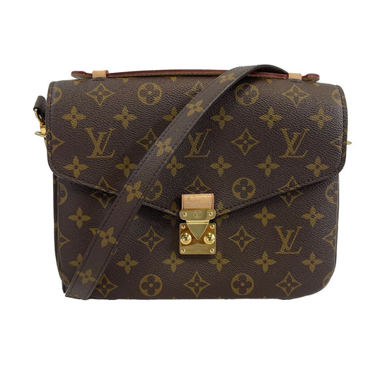 Louis Vuitton - LV - Pochette Métis - Brown Monogram Top Handle / Crossbody