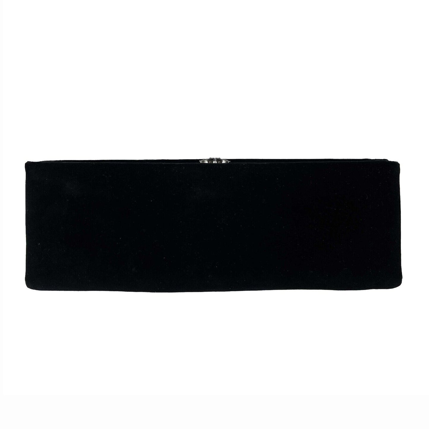 CHANEL - NEW 2015 Velvet Embellished Butterfly Minaudiere Black CC Clutch