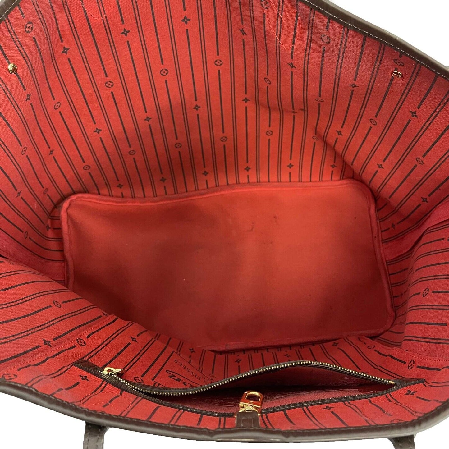 Louis Vuitton - LV - Neverfull Damier Ebene GM - Brown Tote / Shoulder Bag