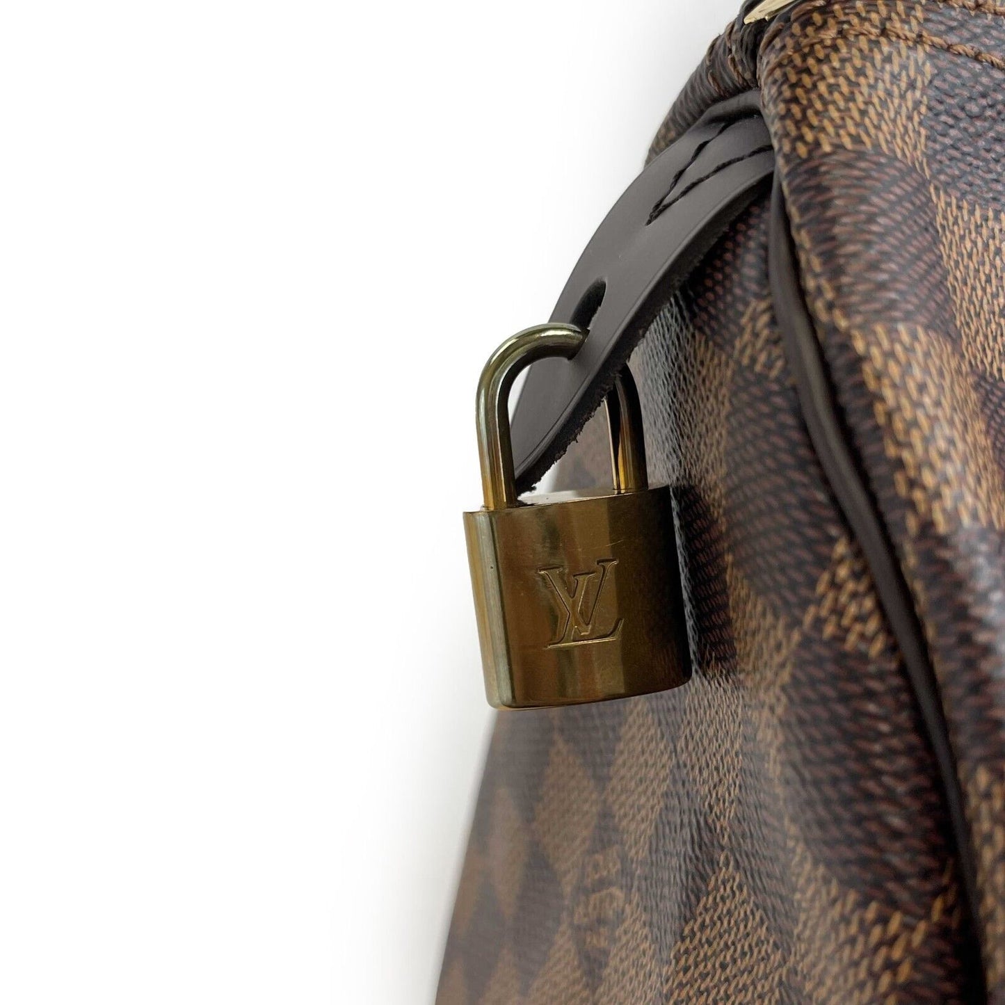 Louis Vuitton - NEW - Damier Ebene Speedy 25 - Brown Satchel / Top Handle