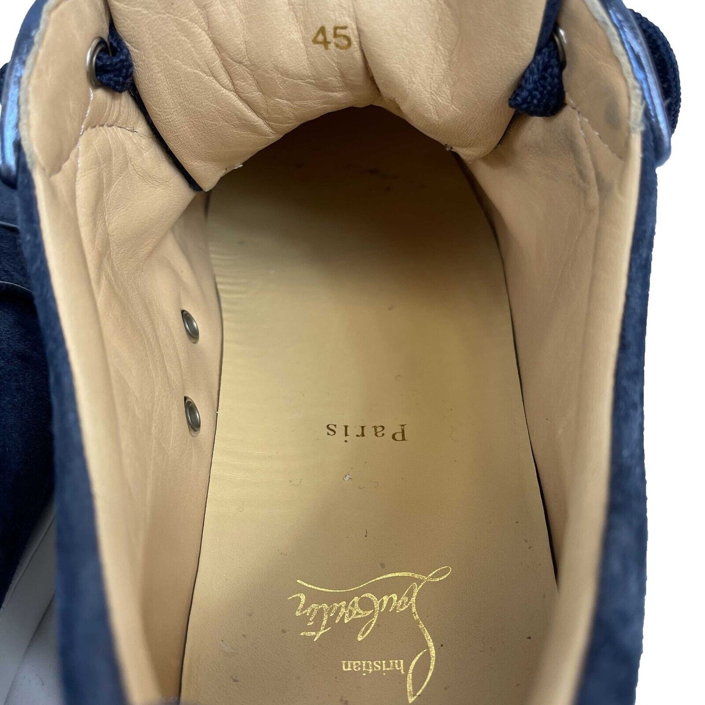 Christian Louboutin - Rantulow Navy Sneakers - 45 US 11/11.5