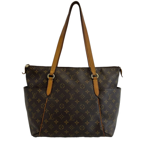 Louis Vuitton - LV - Totally MM - Brown Monogram Tote / Shoulder Bag