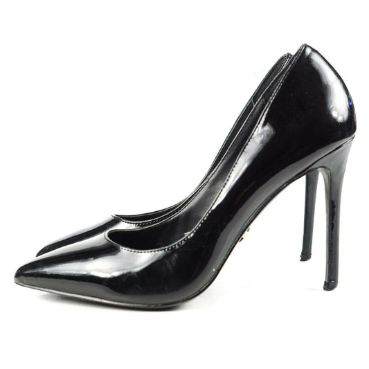 Kurt Geiger Heels KG Black Patent Leather Pointed Toe 38 - US 8