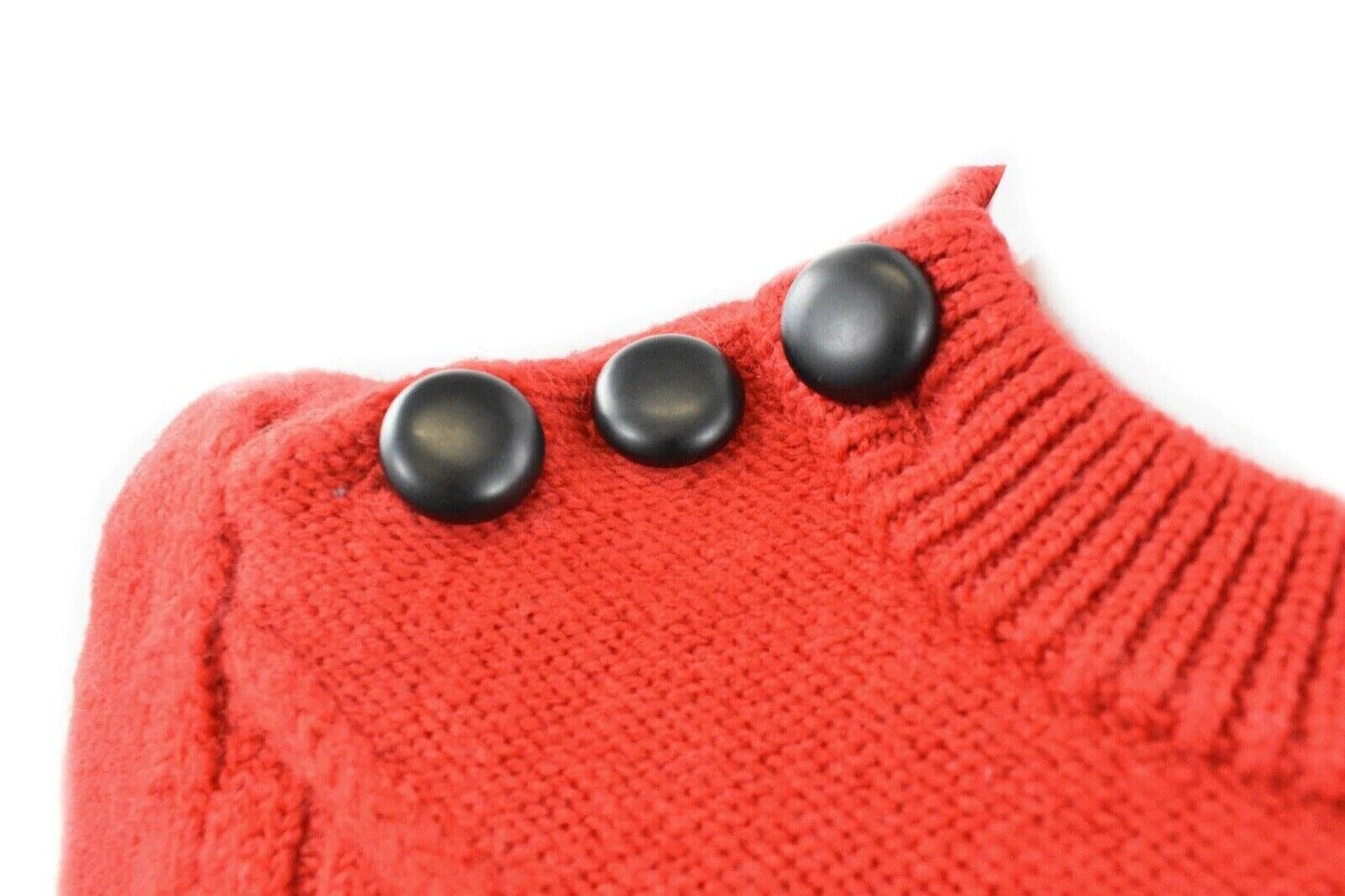 Isabel Marant - Red Dustin Cable-Knit Wool Sweater - Size 36/ US S
