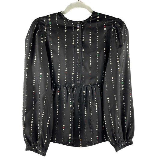 Isabel Marant - Pristine - Gemma Polka Dot Silk Blouse - 34- XS - Top