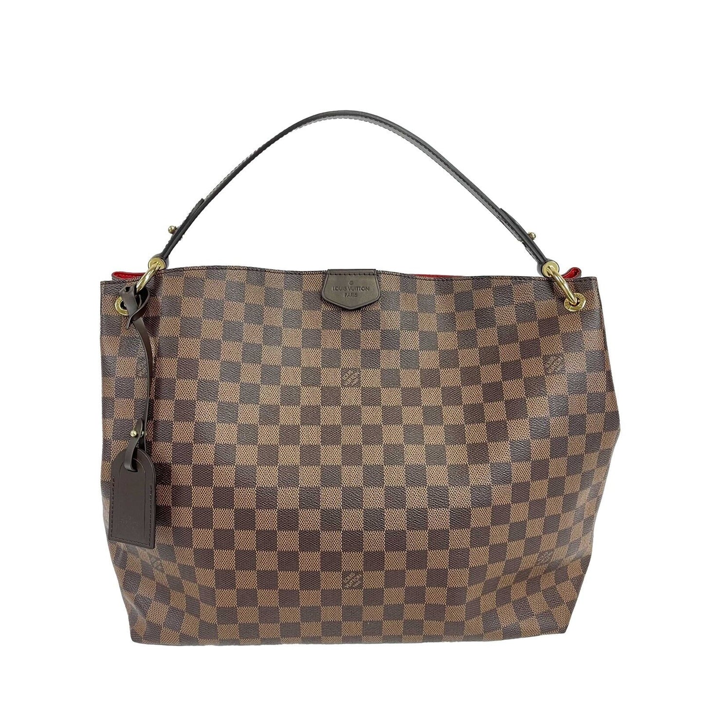 Louis Vuitton - Damier Ebene Graceful MM Monogram - Brown Hobo / Shoulder Bag