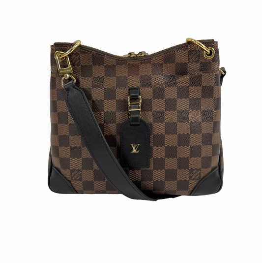 Louis Vuitton - Odéon PM Shoulder Crossbody - Damier Ebene Brown Black